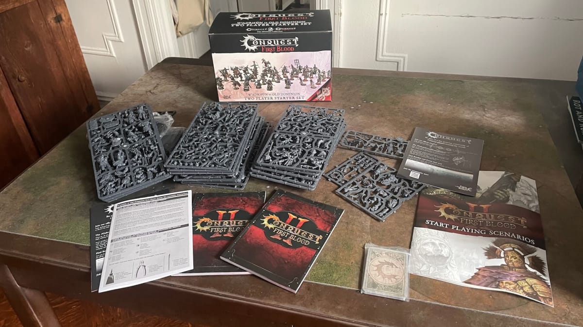 An image of the Conquest First Blood Two Player Starter Set